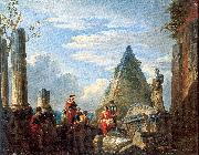 Panini, Giovanni Paolo, Roman Ruins with Figures
